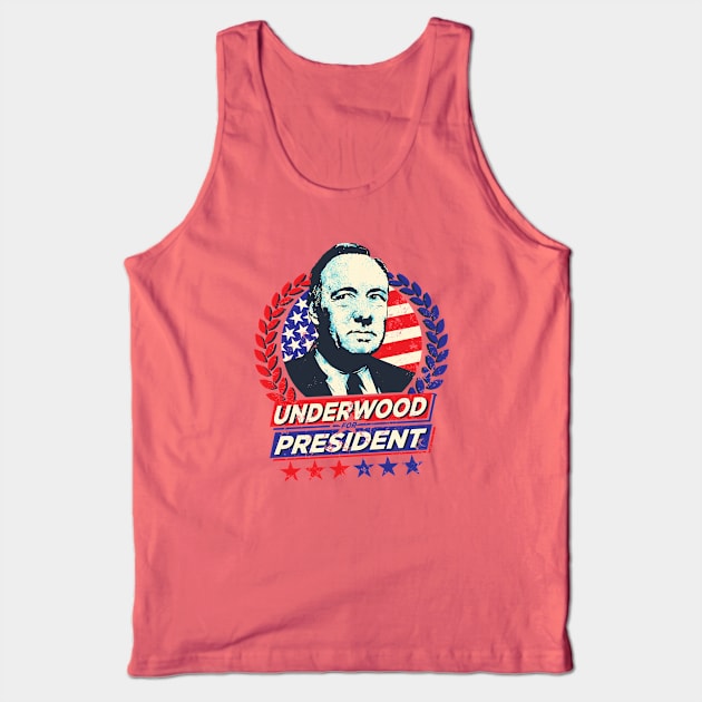 Frank Underwood for President 2024 Tank Top by Alema Art